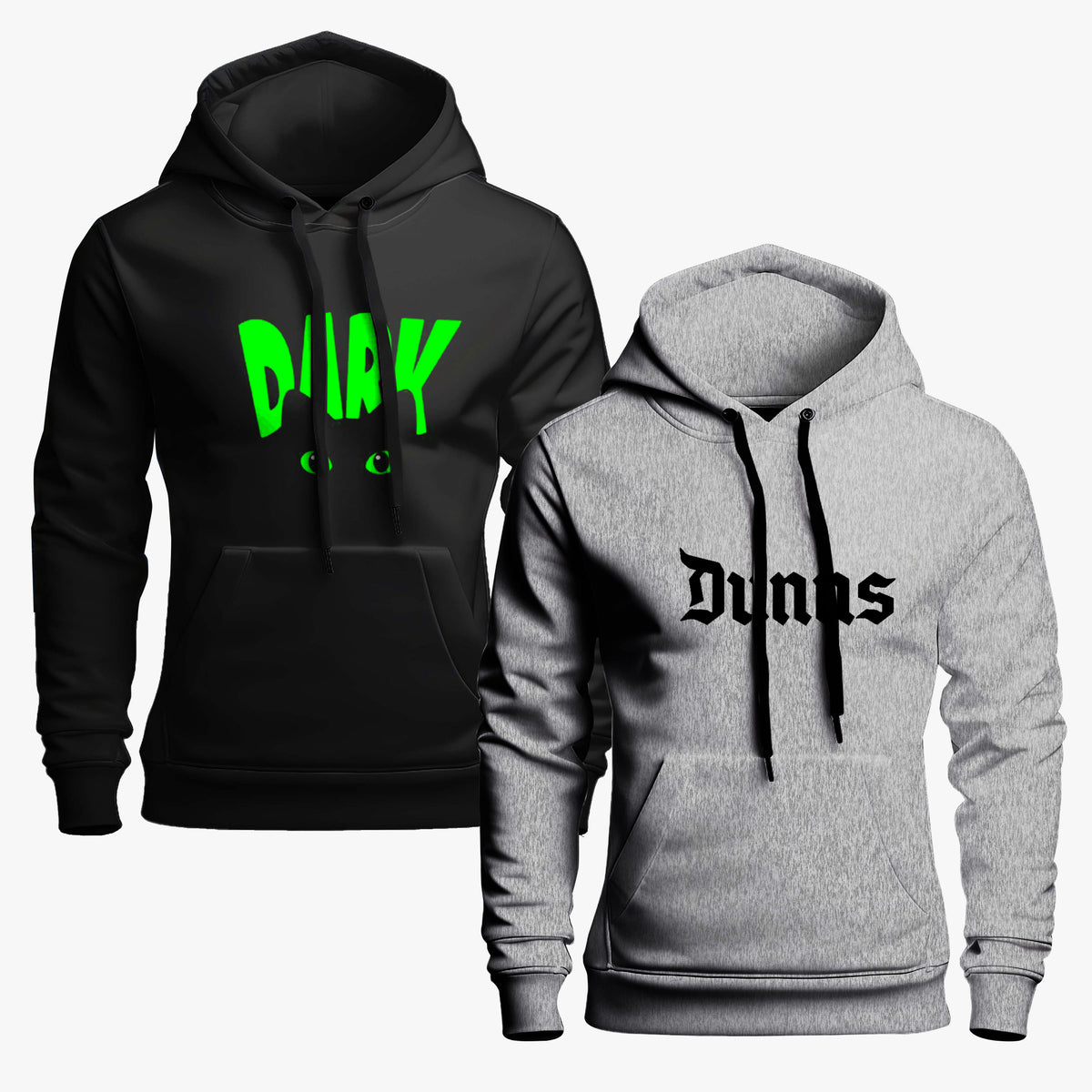 Pack Of 2 Dark And Dunns Hoodies (Code: ST-6516)