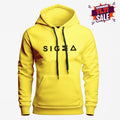 Sigma Printed Yellow Hoodie for Mens (Code: ST-(6911)