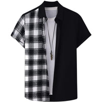 Half Checked Summer Tracksuit (Code: ST-6708)