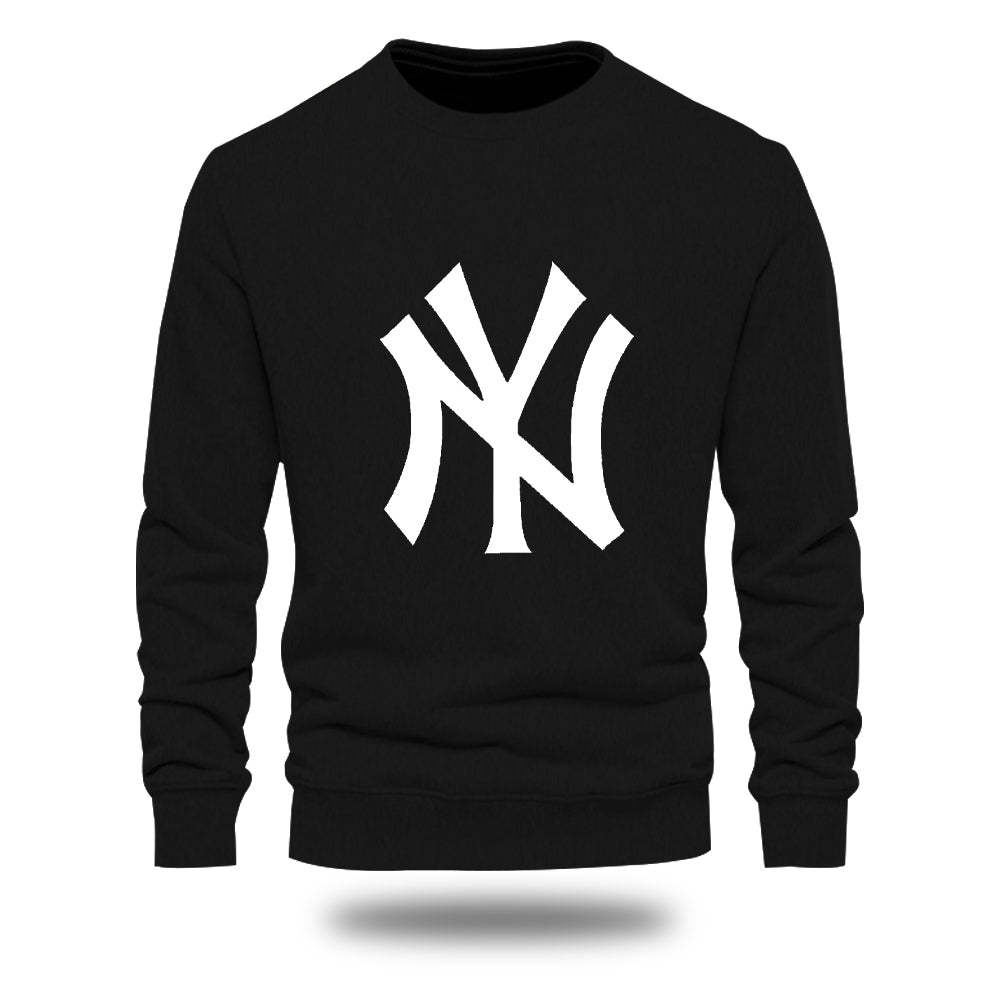 NY Black Single Mens Sweatshirt (Code: ST-6919)