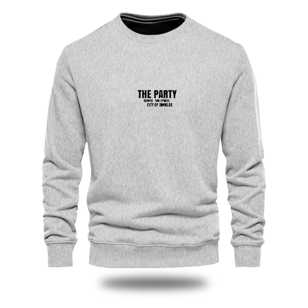 The Party Grey Single Mens Sweatshirt (Code: ST-6921)