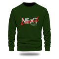 Next Level Olive Single Mens Sweatshirt (Code: ST-6925)