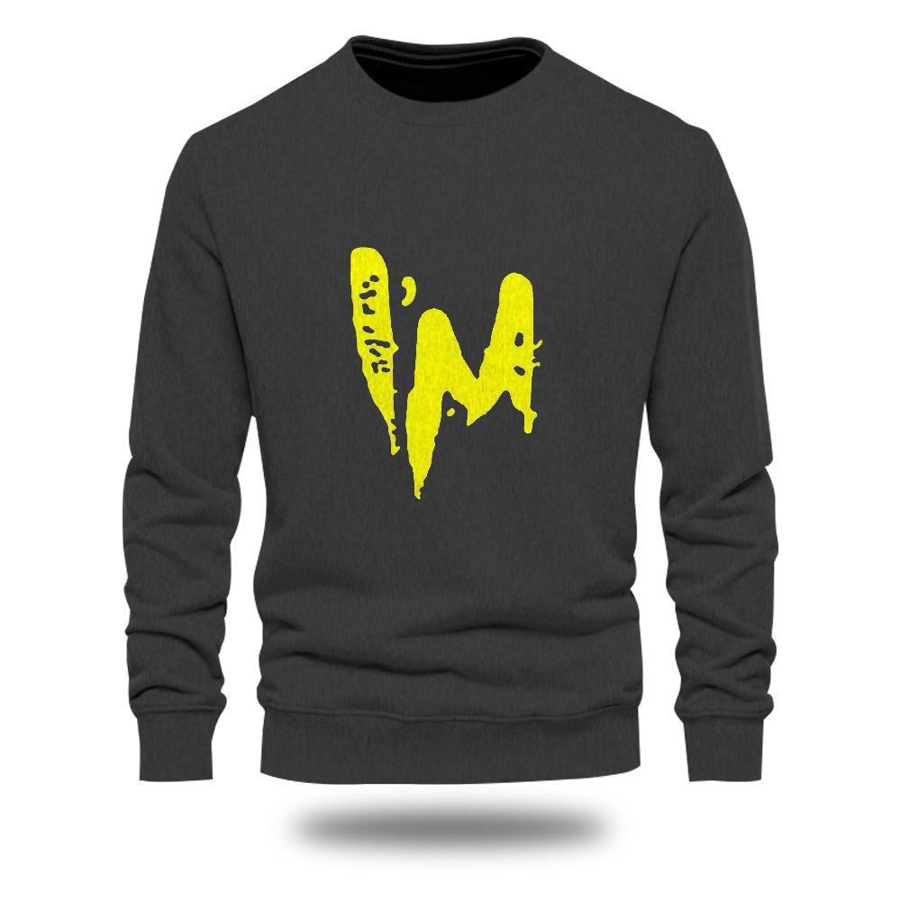 IM Charcoal Single Mens Sweatshirt (Code: ST-6924)