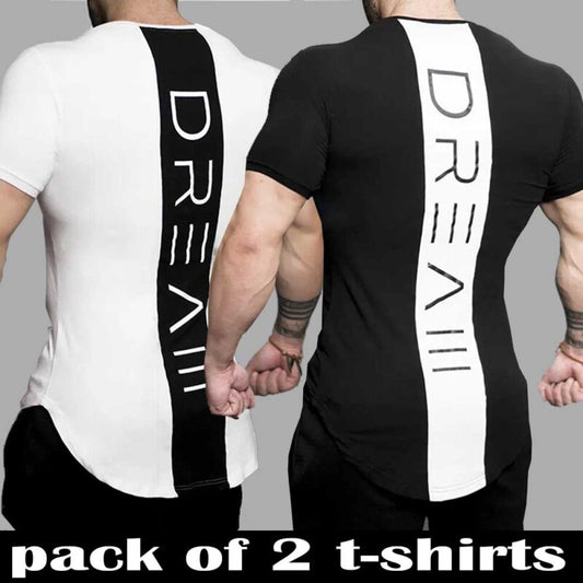 Pack Of 2 Back-Paneled T-shirts (Code: ST-6213) 800