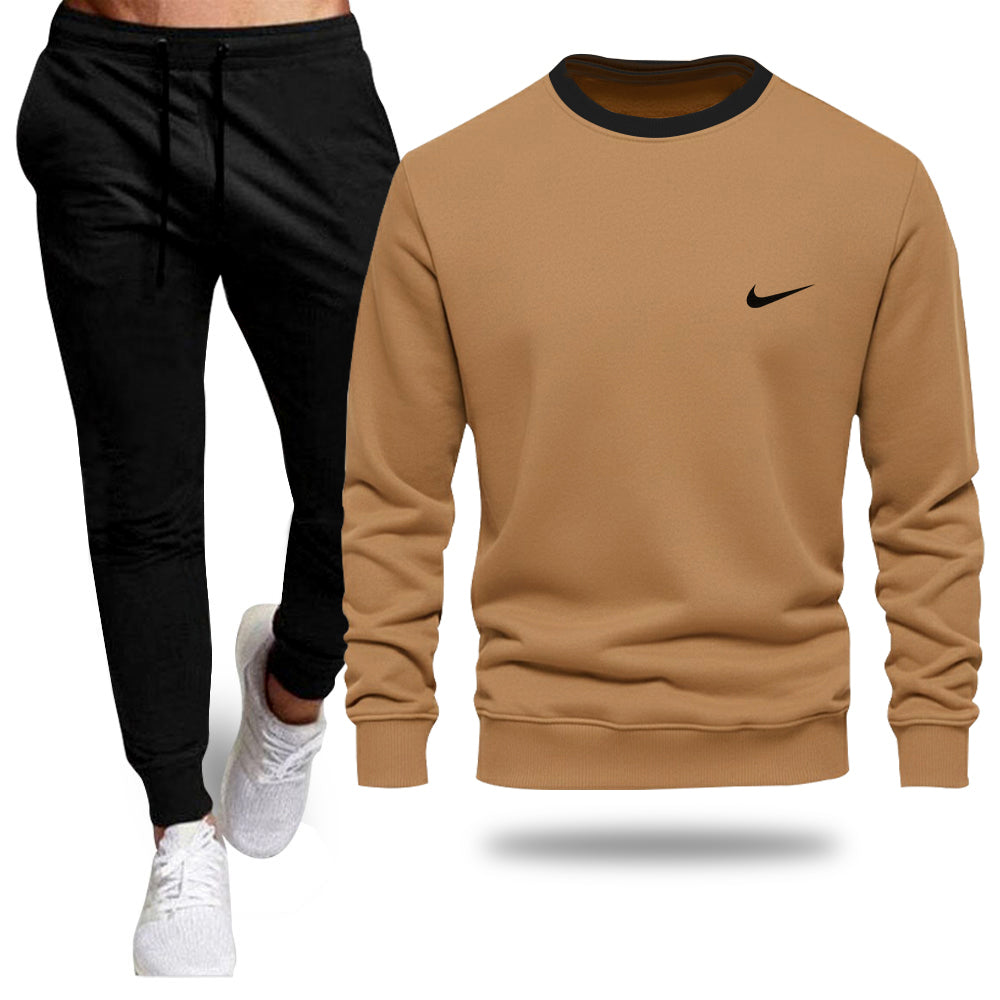 Camel Sweatshirt With Trouser For Mens (Code: ST-6986)