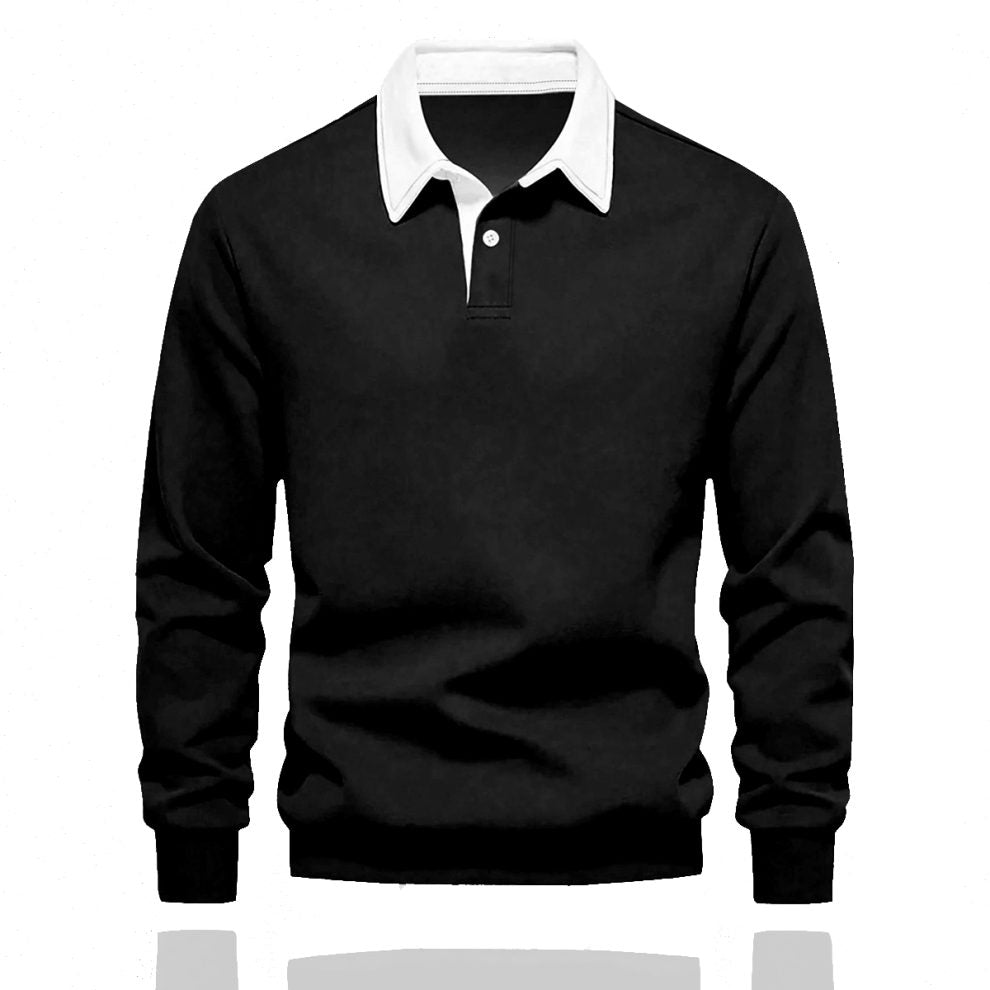 Pack Of 2 Contrast Collar Sweatshirts (Code: ST-6509)