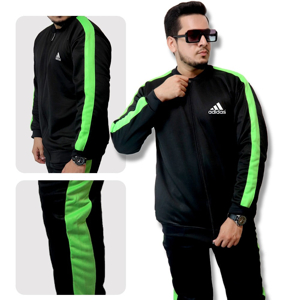 Adi-das Zipup Tracksuit (Code: ST-6658)