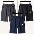 Pack Of 3 Adidaz Navy Grey Black Shorts (Code: 6792)