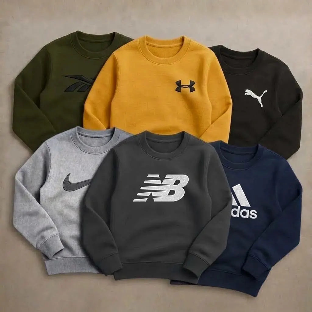 Pack of 3 Random Printed Sweatshirts (Code: ST-7143)