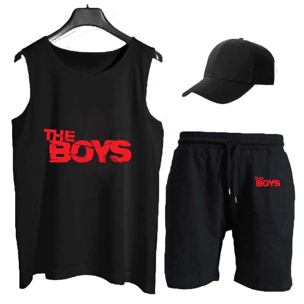 The Boys Combo Sandos Short and Cap (Code: ST-6054)