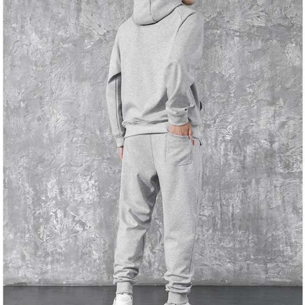 Grey Winter Zipper TrackSuit (Code: ST-6180)