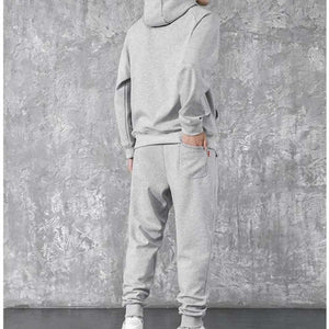 Grey Winter Zipper TrackSuit (Code: ST-6180)