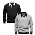 Pack Of 2 Contrast Collar Sweatshirts (Code: ST-6509)