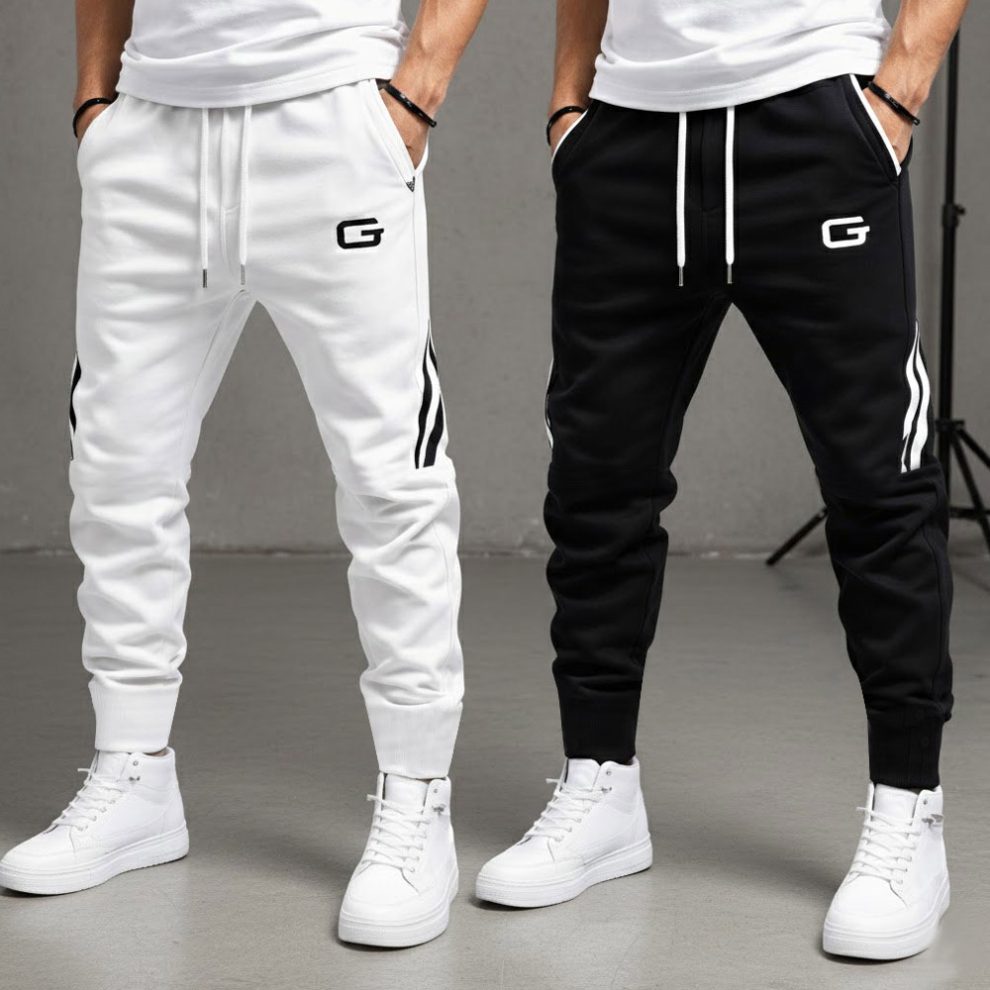 Pack of 2 G-Style Trousers for Men (Code: ST-6981)