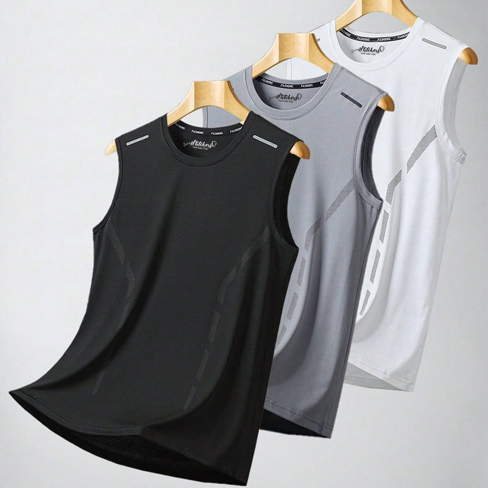 Pack of 3 Dri-Fit Gym Sandos For Mens(Code: ST-6959)