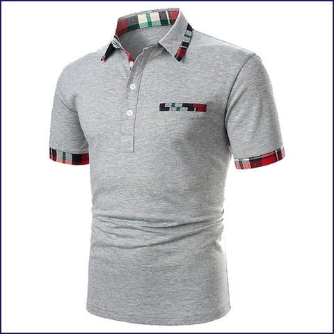Pack of 3 Golf Tennis Patchwork Polo Shirts(Code: ST-5878)