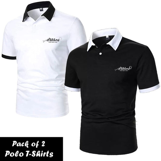Pack of 2 Stitchers Polo T-Shirts (Code: ST-5874) 800